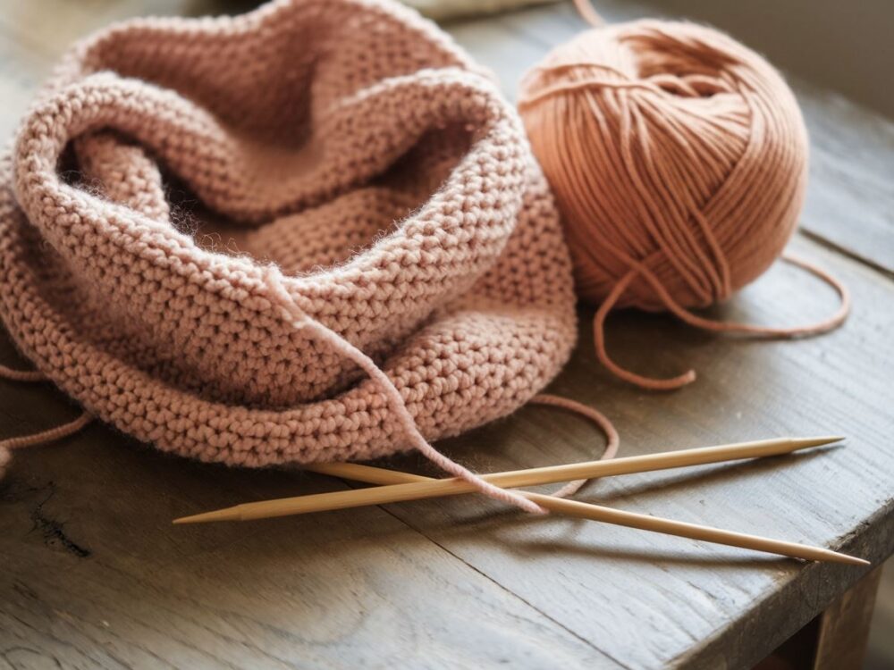 ilość włóczki na szalik