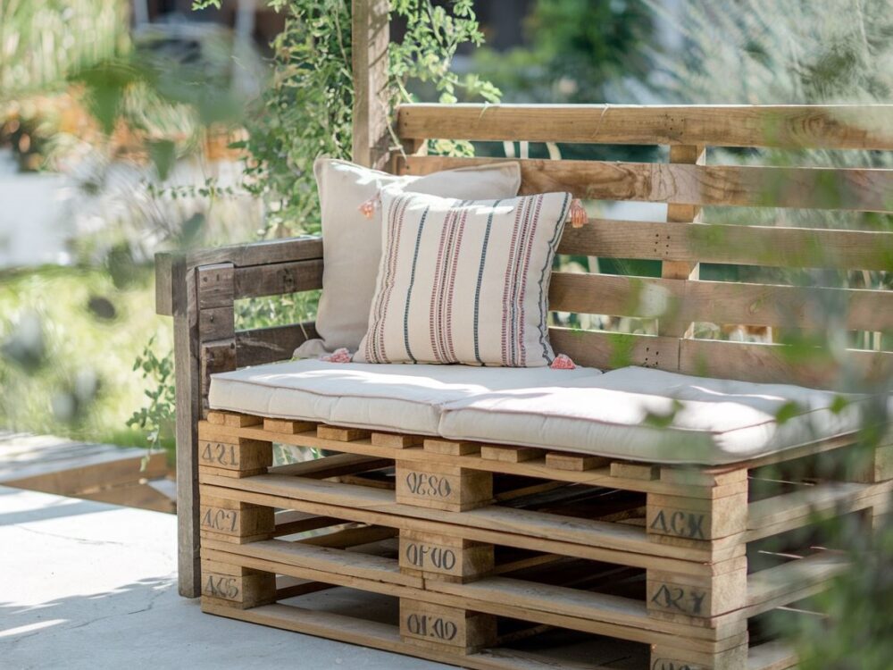 meble ogrodowe z palet