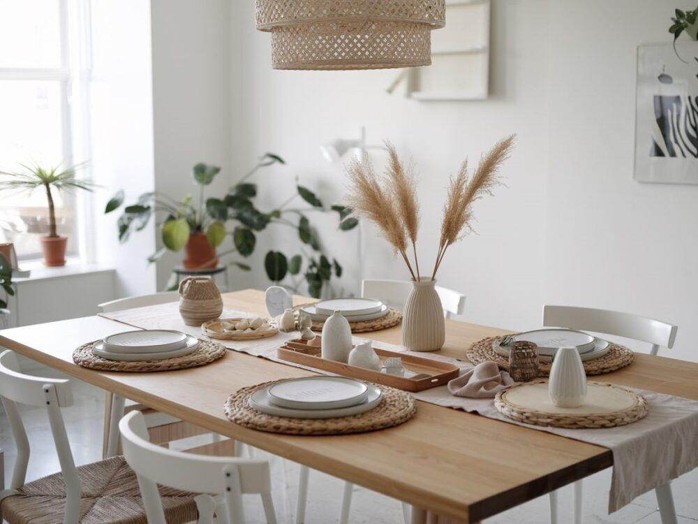 nowoczesne podkładki na stole