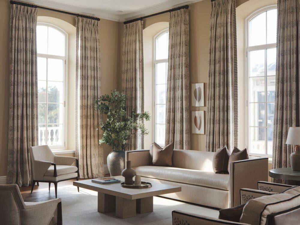 nowoczesne wnętrze z beżem