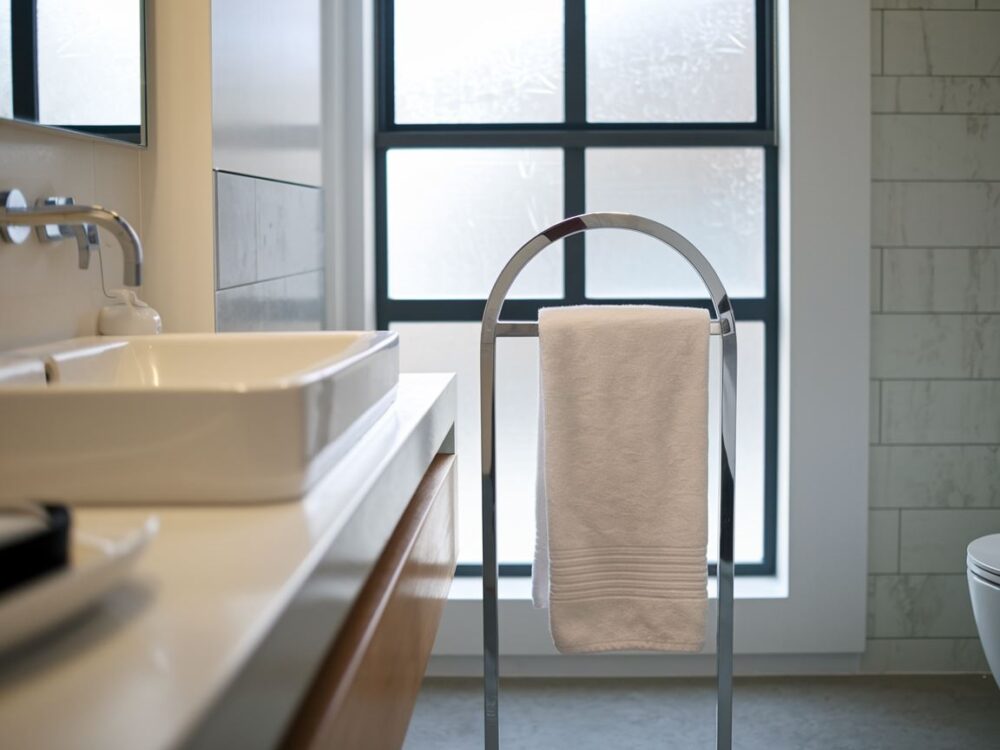 wieszak na ręcznik łazienka