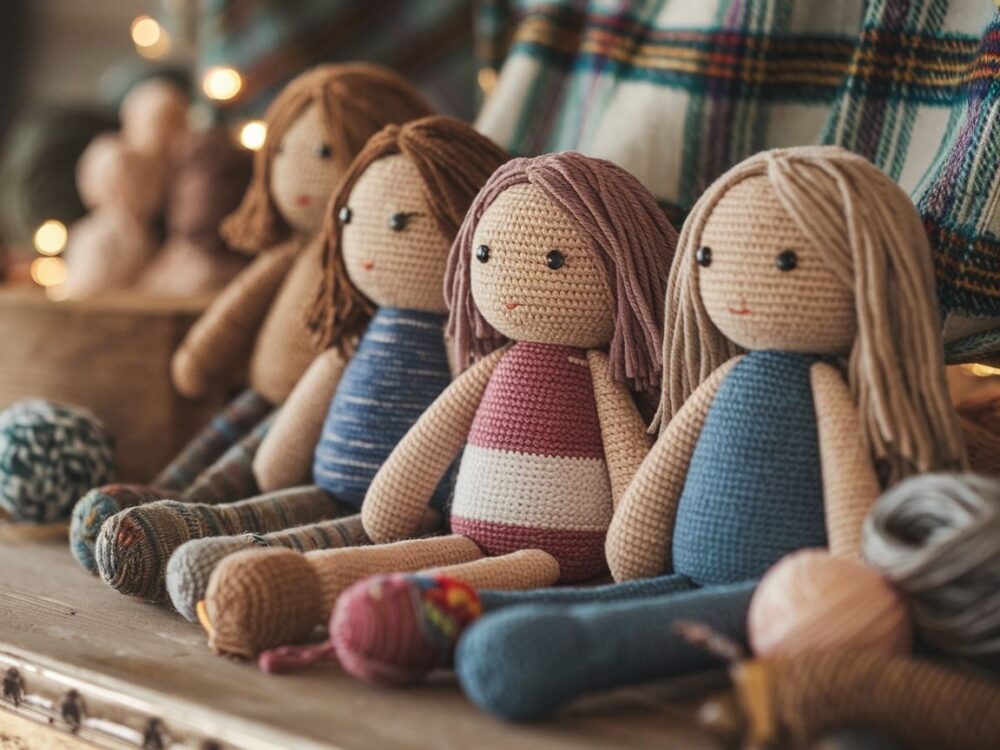 włóczkowe zabawki