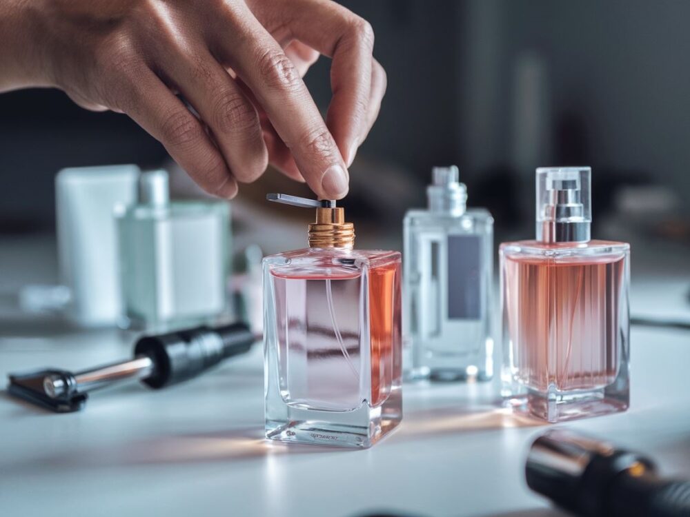 zablokowany spray perfum